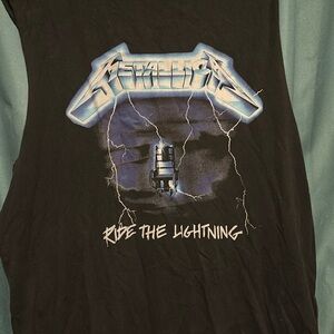 Metallica Ride the lightning tank top